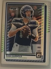 2025 Donruss Optic #186 Sam Darnold — front