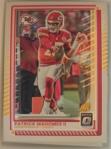 2025 Donruss Optic #40 Patrick Mahomes II — front