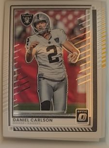 2025 Panini Donruss Optic #163 Daniel Carlson — front