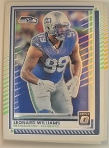 2025 Donruss Optic #104 Leonard Williams — front