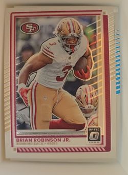2025 Panini Donruss Optic #3 Brian Robinson Jr. — front