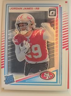 2025 Panini Donruss Optic #278 Jordan James — front