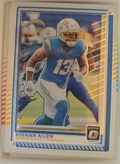 2025 Donruss Optic #187 Keenan Allen — front