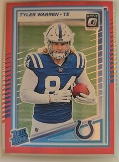 2025 Donruss Optic #234 Tyler Warren — front