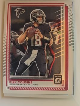 2025 Panini Donruss Optic #89 Kirk Cousins — front