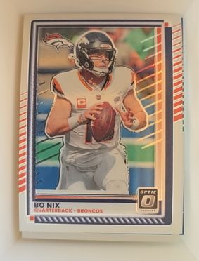 2025 Panini Donruss Optic #31 Bo Nix — front
