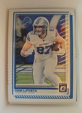 2025 Donruss Optic #196 Sam LaPorta — front