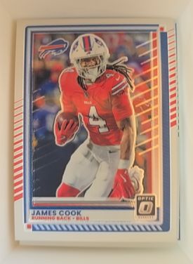 2025 Panini Donruss Optic #138 James Cook — front
