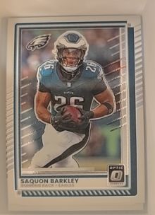 2025 Donruss Optic #15 Saquon Barkley — front