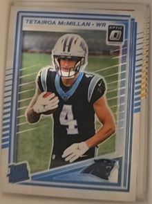2025 Panini Donruss Optic #209 Tetairoa McMillan — front