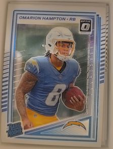 2025 Panini Donruss Optic #212 Omarion Hampton — front