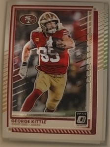 2025 Panini Donruss Optic #48 George Kittle — front