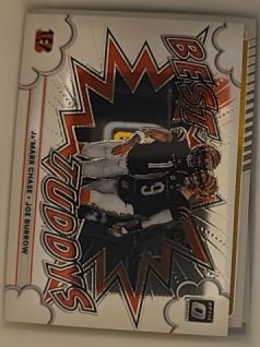 2025 Panini Donruss Optic #3 Ja'Marr Chase Joe Burrow — front