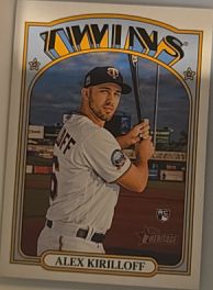 2021 Topps Heritage #546 Alex Kirilloff — front