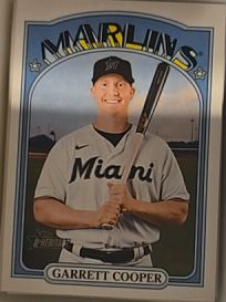 2021 Topps Heritage #633 Garrett Cooper — front