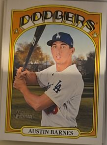 2021 Topps Heritage #543 Austin Barnes — front