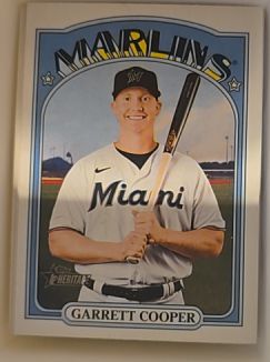 2021 Topps Heritage #633 Garrett Cooper — front
