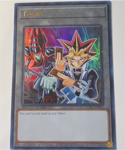 2020 Yu-Gi-Oh! Token #LDK2-ENT01 Yami Yugi — front