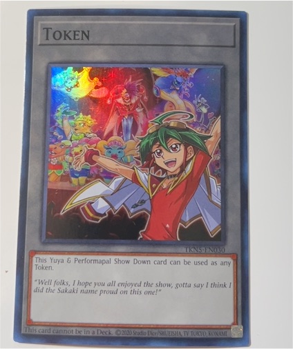 Yu-Gi-Oh! Token #TKN5-EN030 Yuya & Performapal Show Down — front