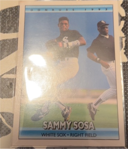 1992 Donruss #740 Sammy Sosa — front