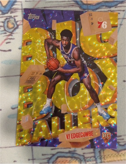 2025-26 Topps #BB-3 VJ Edgecombe Big Box Ballers — front