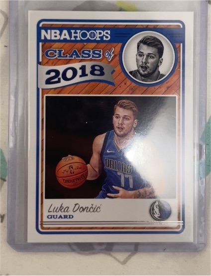 2018-19 Panini NBA Hoops #3 Luka Dončić — front