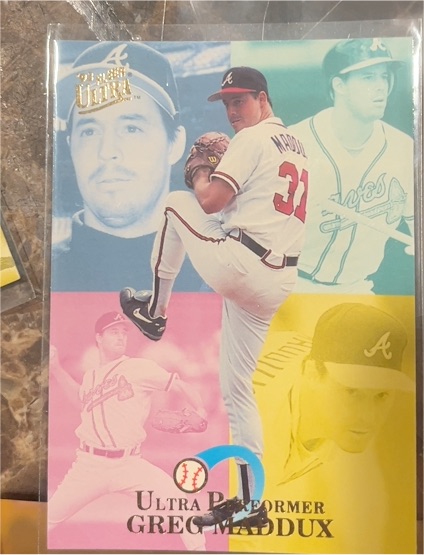 1993 Fleer Ultra #6 Greg Maddux Ultra Performers — front
