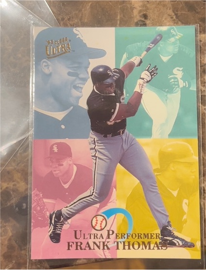 1993 Fleer Ultra #10 Frank Thomas Ultra Performers — front