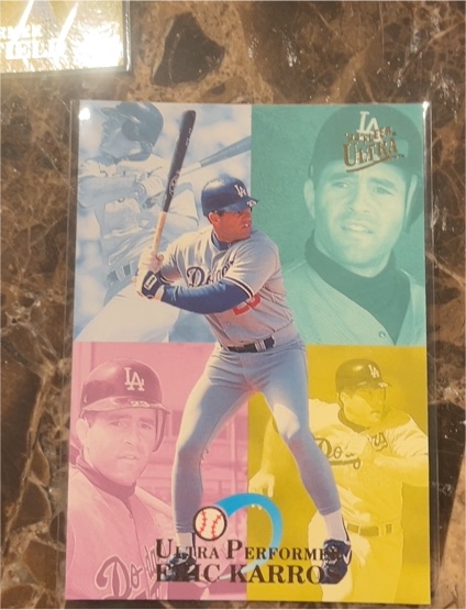 1993 Fleer Ultra #4 Eric Karros — front