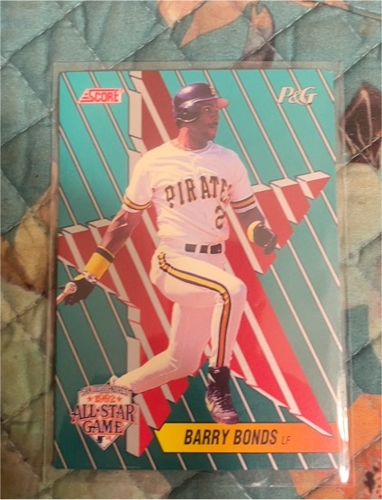 1992 Score Procter & Gamble #15 Barry Bonds — front