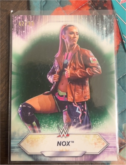 2021 Topps WWE #156 Nox — front