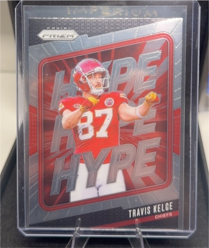 2024 Panini Prizm #7 Travis Kelce Hype — front