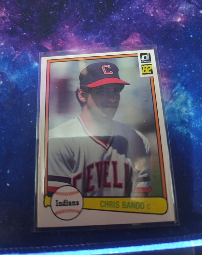 1982 Donruss #551 Chris Bando — front
