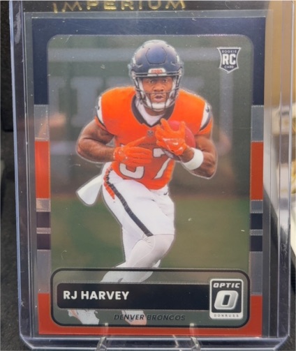 2025 Donruss Optic #15 RJ Harvey — front