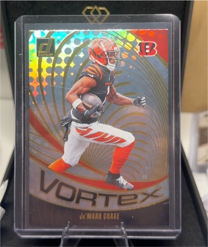 2024 Donruss #VOR-JCH Ja'Marr Chase Vortex — front