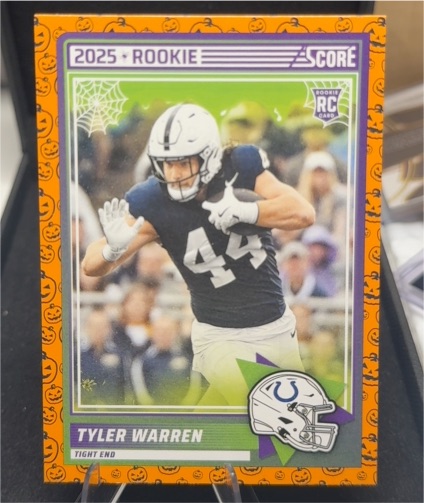 2025 Panini Score #21 Tyler Warren — front