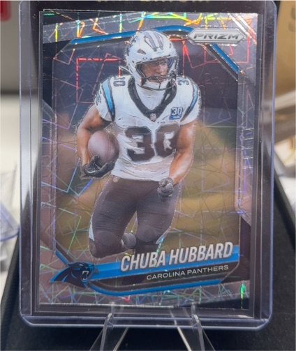2025 Panini Prizm #237 Chuba Hubbard — front
