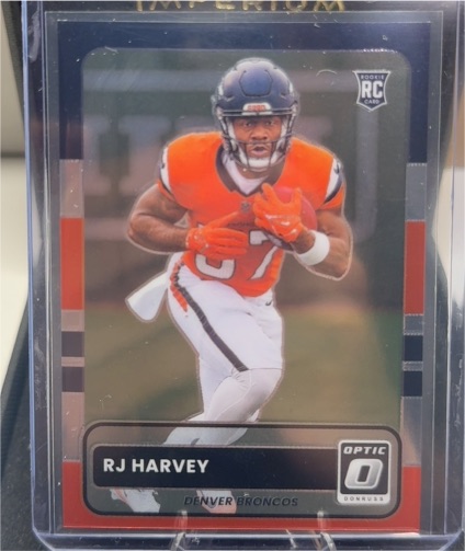 2025 Donruss Optic #15 RJ Harvey — front