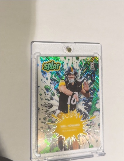 2025 Wild Card Splat Will Howard — front