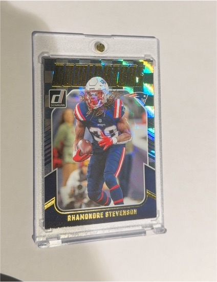 2024 Donruss Rated Rookie Rhamondre Stevenson — front