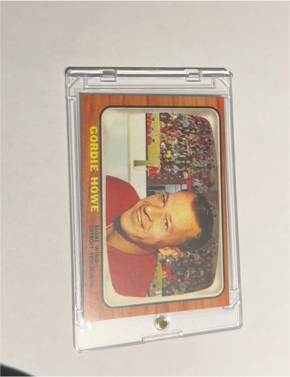 1966 Topps #109 Gordie Howe — front