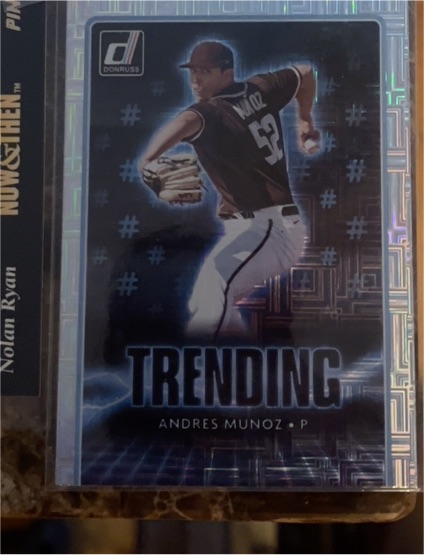 2021 Donruss #TR11 Andres Munoz Trending — front