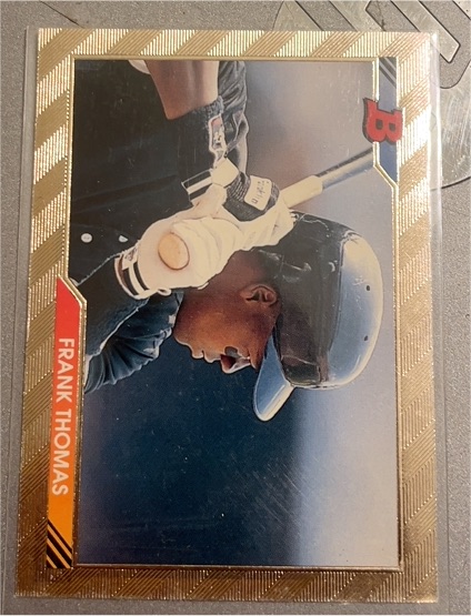 1992 Bowman #551 Frank Thomas — front