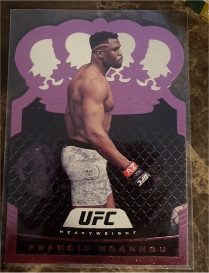 2021 Panini Chronicles Crown Royale #20 Francis Ngannou — front