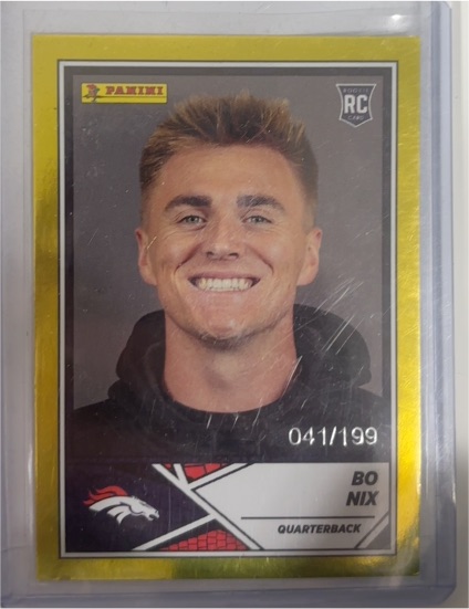 2024 Panini NFL Sticker & Card Collection #247 Bo Nix — front