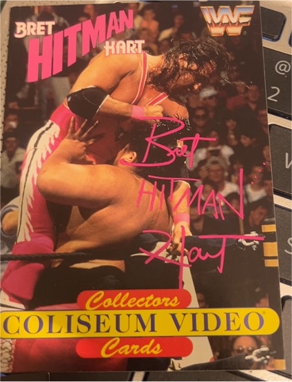 1994 WWF Coliseum Video #1 Bret Hart — front