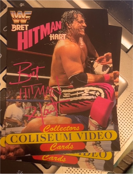 1994 WWF Coliseum Video #1 Bret Hart — front