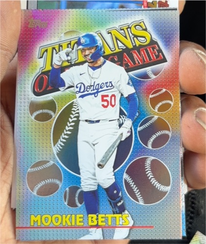 2026 Topps Series 1 #TOG-8 Mookie Betts Titans of the Game — front