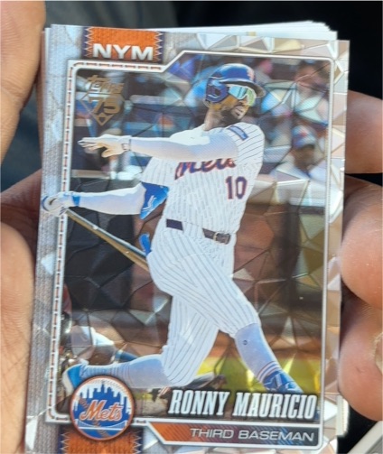 2026 Topps #159 Ronny Mauricio — front