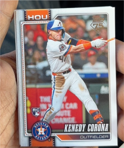 2026 Topps Series 1 #145 Kenedy Corona — front